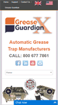 Mobile Screenshot of greaseguardianusa.com